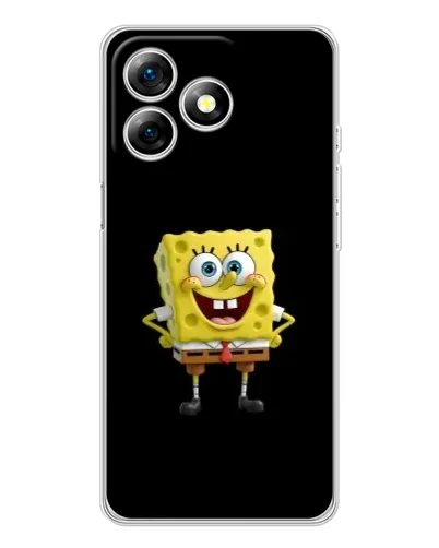 Чехол для Ulefone Note 18 Pro с картинкой «Классический Губка Боб»