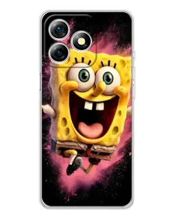 Чехол для Ulefone Note 18 Pro с картинкой «Взрывной Спанч Боб» Чехол для Ulefone Note 18 Pro с картинкой «Взрывной Спанч Боб»