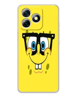 Чехол для Ulefone Note 18 Pro с картинкой «Минималистичный Спанч Боб» Чехол для Ulefone Note 18 Pro с картинкой «Минималистичный Спанч Боб»