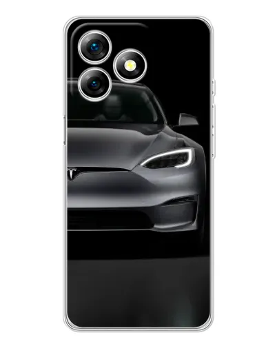 Чохол для Ulefone Note 18 Pro з картинкою «Tesla Model S Look»