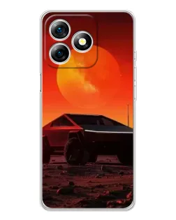Чохол для Ulefone Note 18 Pro з картинкою «Cybertruck на Марсі» Чохол для Ulefone Note 18 Pro з картинкою «Cybertruck на Марсі»