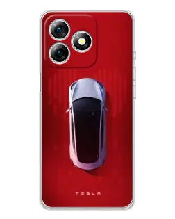 Чохол для Ulefone Note 18 Pro з картинкою «Tesla Top View» Чохол для Ulefone Note 18 Pro з картинкою «Tesla Top View»