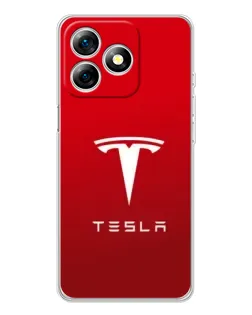 Чохол для Ulefone Note 18 Pro з картинкою «Tesla Red Classic» Чохол для Ulefone Note 18 Pro з картинкою «Tesla Red Classic»