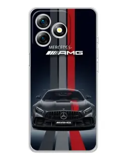 Чохол для Ulefone Note 18 Pro з картинкою «Mercedes — білий карбон» Чохол для Ulefone Note 18 Pro з картинкою «Mercedes — білий карбон»