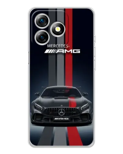 Чохол для Ulefone Note 18 Pro з картинкою «Mercedes — білий карбон» Чохол для Ulefone Note 18 Pro з картинкою «Mercedes — білий карбон»