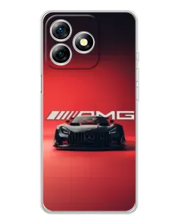 Чохол для Ulefone Note 18 Pro з картинкою «Mercedes AMG — червона лінія»