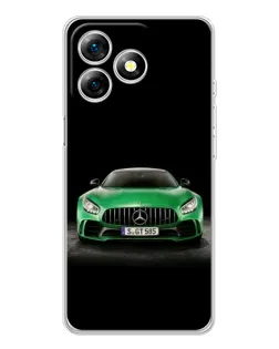 Чохол для Ulefone Note 18 Pro з картинкою «Mercedes — неоновий лого»