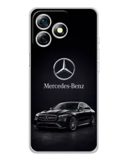Чохол для Ulefone Note 18 Pro з картинкою «Mercedes — решітка радіатора»