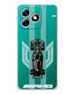 Чохол для Ulefone Note 18 Pro з картинкою «Mercedes AMG Petronas»