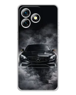 Чохол для Ulefone Note 18 Pro з картинкою «Mercedes у диму»