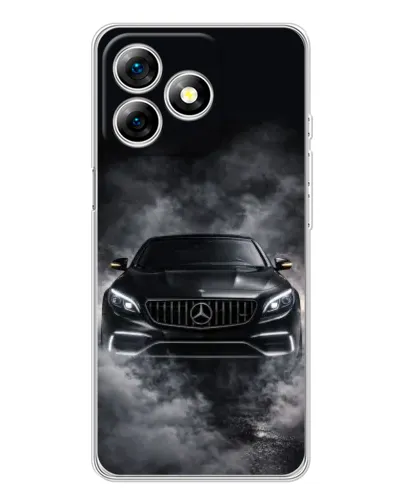 Чохол для Ulefone Note 18 Pro з картинкою «Mercedes у диму» Чохол для Ulefone Note 18 Pro з картинкою «Mercedes у диму»