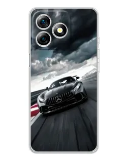 Чохол для Ulefone Note 18 Pro з картинкою «Гоночний Mercedes AMG»