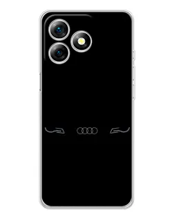 Чохол для Ulefone Note 18 Pro з картинкою «Audi — світловий підпис» Чохол для Ulefone Note 18 Pro з картинкою «Audi — світловий підпис»