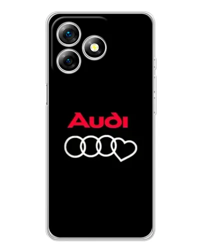 Чохол для Ulefone Note 18 Pro з картинкою «Логотип Audi Heart» Чохол для Ulefone Note 18 Pro з картинкою «Логотип Audi Heart»
