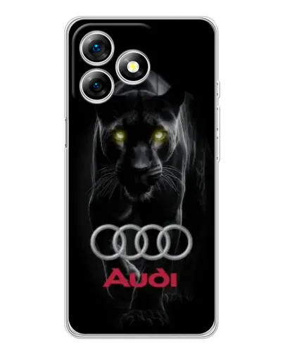 Чохол для Ulefone Note 18 Pro з картинкою «Пантера та Audi» Чохол для Ulefone Note 18 Pro з картинкою «Пантера та Audi»