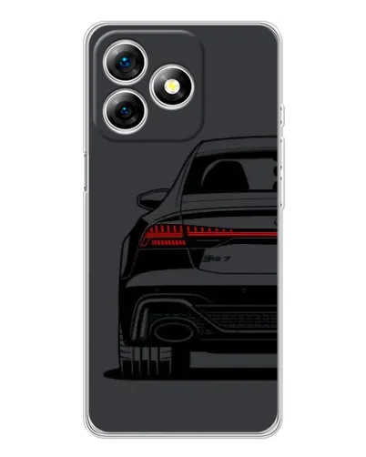 Чохол для Ulefone Note 18 Pro з картинкою «Задня частина Audi — арт» Чохол для Ulefone Note 18 Pro з картинкою «Задня частина Audi — арт»