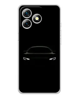 Чохол для Ulefone Note 18 Pro з картинкою «Погляд Audi у темряві»