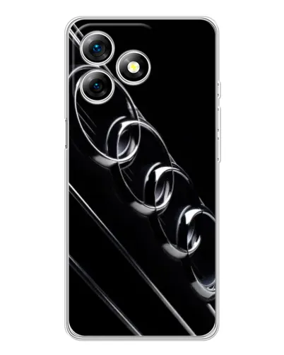 Чохол для Ulefone Note 18 Pro з картинкою «Audi — абстрактні кільця» Чохол для Ulefone Note 18 Pro з картинкою «Audi — абстрактні кільця»