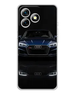 Чохол для Ulefone Note 18 Pro з картинкою «Audi — нічне відображення»