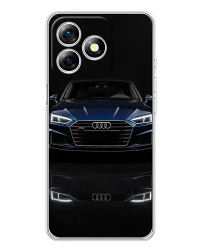 Чохол для Ulefone Note 18 Pro з картинкою «Audi — нічне відображення» Чохол для Ulefone Note 18 Pro з картинкою «Audi — нічне відображення»
