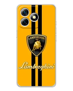 Чохол для Ulefone Note 18 Pro з картинкою «Lamborghini Stripe жовтий» Чохол для Ulefone Note 18 Pro з картинкою «Lamborghini Stripe жовтий»