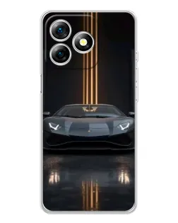 Чохол для Ulefone Note 18 Pro з картинкою «Lamborghini золоті лінії» Чохол для Ulefone Note 18 Pro з картинкою «Lamborghini золоті лінії»