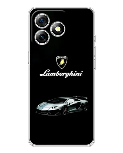 Чохол для Ulefone Note 18 Pro з картинкою «Логотип Lamborghini класика»