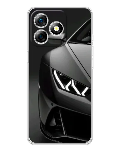 Чохол для Ulefone Note 18 Pro з картинкою «Lamborghini фари деталізація»