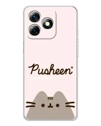 Чехол для Ulefone Note 18 Pro с картинкой «Pusheen логотип» Чехол для Ulefone Note 18 Pro с картинкой «Pusheen логотип»