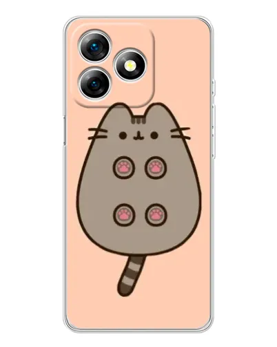Чехол для Ulefone Note 18 Pro с картинкой «Пушин пузиком кверху» Чехол для Ulefone Note 18 Pro с картинкой «Пушин пузиком кверху»