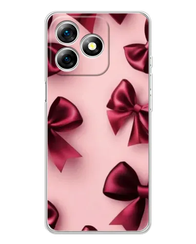 Чохол для Ulefone Note 18 Pro з картинкою «Бордовий атлас»