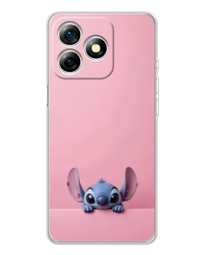 Чехол для Ulefone Note 18 Pro с картинкой «Stitch выглядывает»