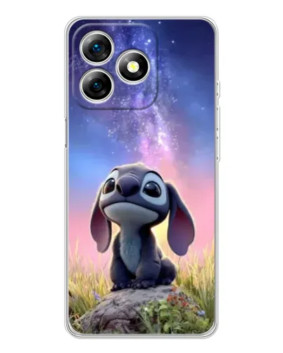 Чехол для Ulefone Note 18 Pro с картинкой «Стич на рассвете»
