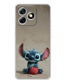 Чехол для Ulefone Note 18 Pro с картинкой «Стич на коричневом фоне» Чехол для Ulefone Note 18 Pro с картинкой «Стич на коричневом фоне»