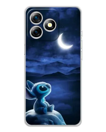Чехол для Ulefone Note 18 Pro с картинкой «Лунная ночь Стича»