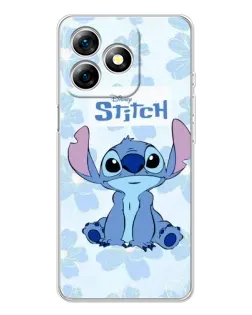 Чехол для Ulefone Note 18 Pro с картинкой «Stitch среди цветов» Чехол для Ulefone Note 18 Pro с картинкой «Stitch среди цветов»