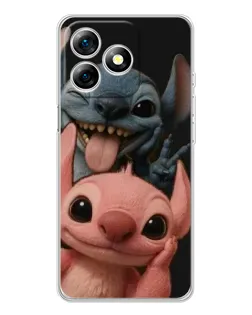 Чехол для Ulefone Note 18 Pro с картинкой «Стич и Ангел» Чехол для Ulefone Note 18 Pro с картинкой «Стич и Ангел»