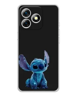 Чехол для Ulefone Note 18 Pro с картинкой «Стич на черном» Чехол для Ulefone Note 18 Pro с картинкой «Стич на черном»