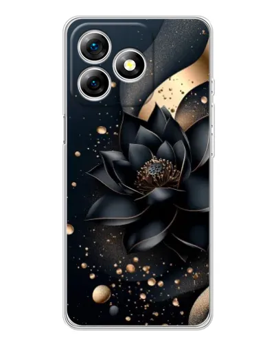 Чохол для Ulefone Note 18 Pro з картинкою «Чорний лотос» Чохол для Ulefone Note 18 Pro з картинкою «Чорний лотос»