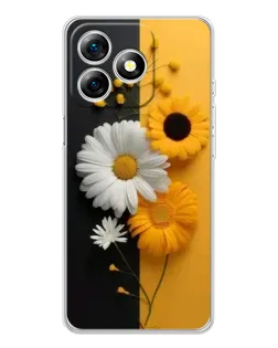 Чохол для Ulefone Note 18 Pro з картинкою «Соняшник та ромашка» Чохол для Ulefone Note 18 Pro з картинкою «Соняшник та ромашка»