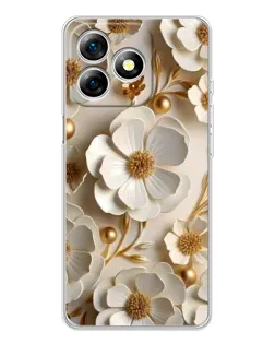 Чохол для Ulefone Note 18 Pro з картинкою «Білі паперові квіти» Чохол для Ulefone Note 18 Pro з картинкою «Білі паперові квіти»