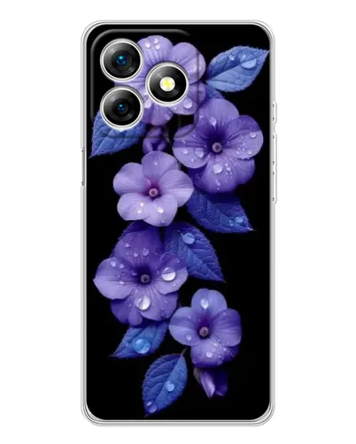 Чохол для Ulefone Note 18 Pro з картинкою «Фіолетові квіти з росою» Чохол для Ulefone Note 18 Pro з картинкою «Фіолетові квіти з росою»