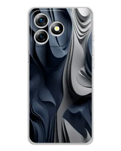 Чохол для Ulefone Note 18 Pro з картинкою «Об'ємні сині складки» Чохол для Ulefone Note 18 Pro з картинкою «Об'ємні сині складки»