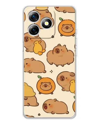 Чехол для Ulefone Note 18 Pro с картинкой «Капибары с апельсинами» Чехол для Ulefone Note 18 Pro с картинкой «Капибары с апельсинами»