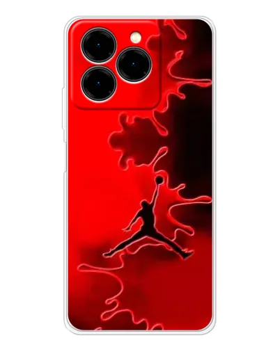 Чехол для Ulefone Note 20 Pro с картинкой «Jordan Red Smoke»