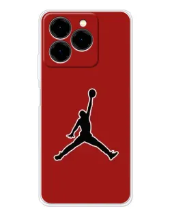 Чехол для Ulefone Note 20 Pro с картинкой «Jordan Red Back» Чехол для Ulefone Note 20 Pro с картинкой «Jordan Red Back»