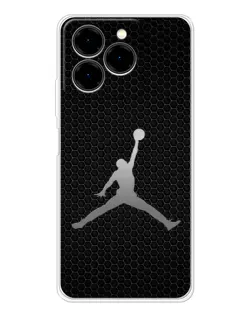 Чехол для Ulefone Note 20 Pro с картинкой «Jordan Dark Carbon» Чехол для Ulefone Note 20 Pro с картинкой «Jordan Dark Carbon»