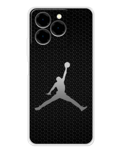 Чехол для Ulefone Note 20 Pro с картинкой «Jordan Dark Carbon»