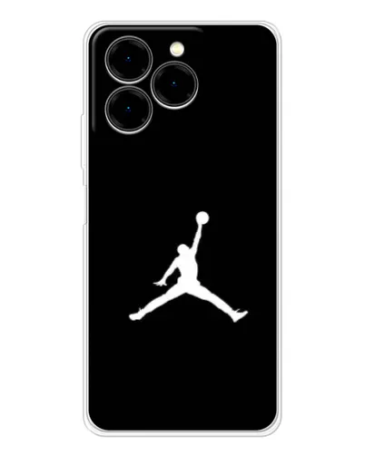 Чехол для Ulefone Note 20 Pro с картинкой «Jordan Silhouette»