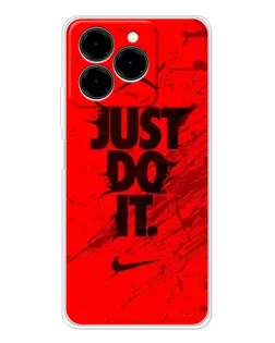 Чехол для Ulefone Note 20 Pro с картинкой «Nike Just Do It» Чехол для Ulefone Note 20 Pro с картинкой «Nike Just Do It»